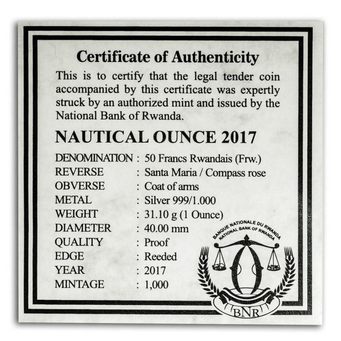 Santa Maria 2017 | Nautical Ounce | GER00001 Santa Maria 2017 | Nautical Ounce | GER00001