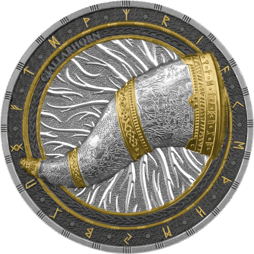 Articles: Mythology in Silver Timeless Legends Captured in Collectible Coins | Gjallarhorn | 001