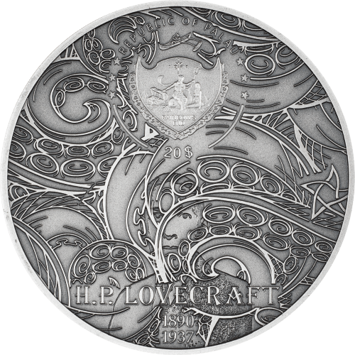 Articles: Mythology in Silver Timeless Legends Captured in Collectible Coins | HP Lovecraft Azathoth | 002