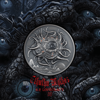 Articles: Mythology in Silver Timeless Legends Captured in Collectible Coins | HP Lovecraft Azathoth | 003