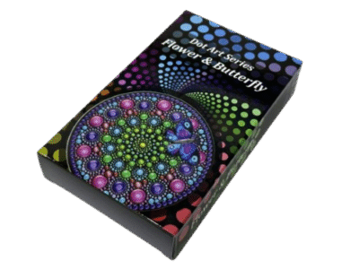Articles: Famous Art Coins Timeless Masterpieces in Silver | Flower Mandala with Butterfly Dot Art Series | 003