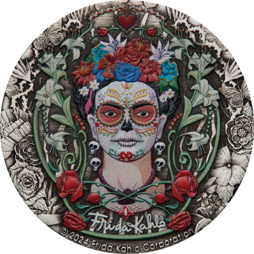 Articles: Famous Art Coins Timeless Masterpieces in Silver | Frida Kahlo | 001