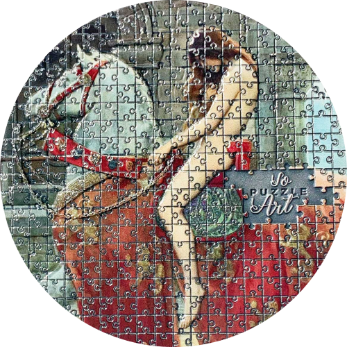 Articles: Famous Art Coins Timeless Masterpieces in Silver | Lady Godiva by John Collier | 001