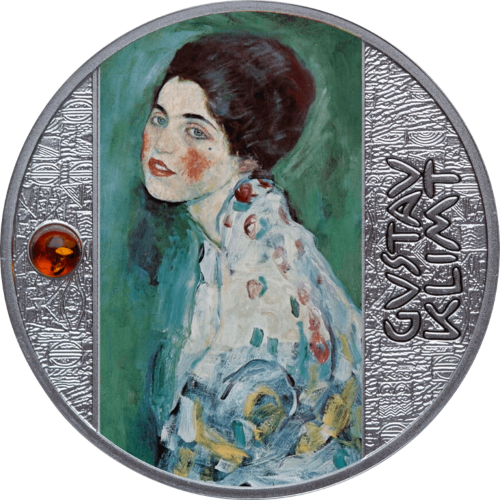 Articles: Famous Art Coins Timeless Masterpieces in Silver | Portrait of a Lady by Gustav Klimt | 001