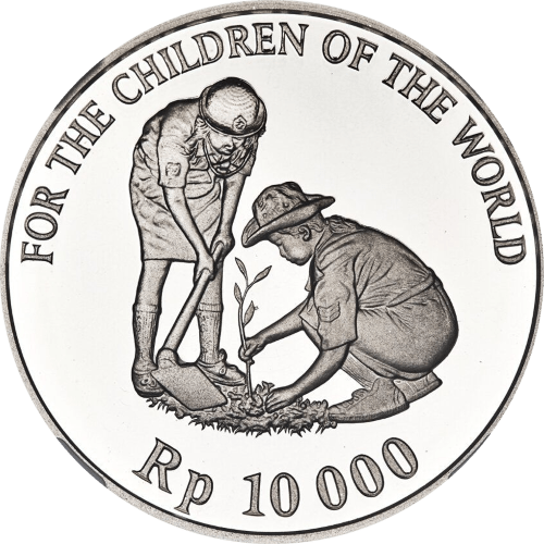 Articles: Investing in Silver Coins A Smart Choice for the Future | Indonesian 10,000 Rupiah (UNICEF) 1999 | 001