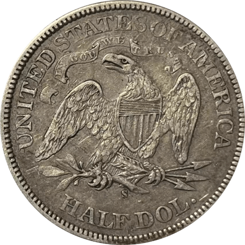 Articles: Investing in Silver Coins A Smart Choice for the Future | Sitting Liberty Half Dollar 1876-S | 002