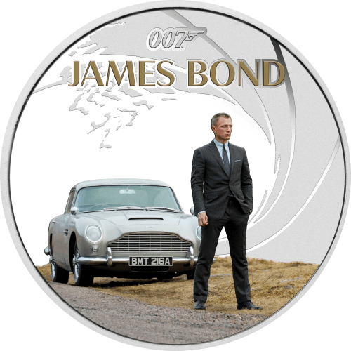 Articles: Shining Stories The Allure of Movie-Themed Silver Coins | Daniel Craig | 001