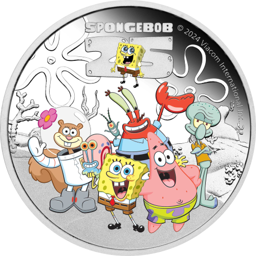 Articles: Shining Stories The Allure of Movie-Themed Silver Coins | Spongebob and Friends | 001