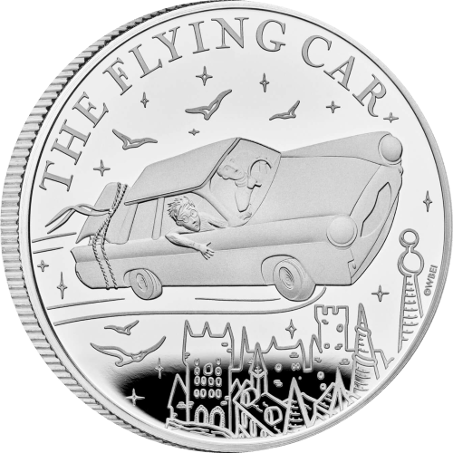 Articles: Shining Stories The Allure of Movie-Themed Silver Coins | The Flying Car | 001