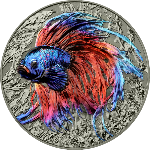 Articles: Silver Waves Capturing Ocean Beauty in Coins | Betta Fish | 001