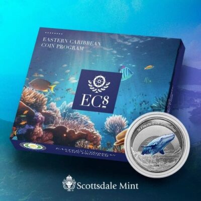 Articles: Silver Waves Capturing Ocean Beauty in Coins | Humpback Whale | 003