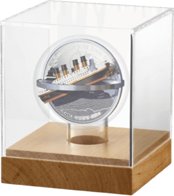 Articles: Silver Waves Capturing Ocean Beauty in Coins | Titanic 110th Anniversary 3D | 005