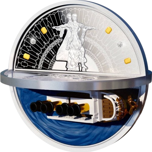 Articles: Silver Waves Capturing Ocean Beauty in Coins | Titanic 110th Anniversary 3D | 003