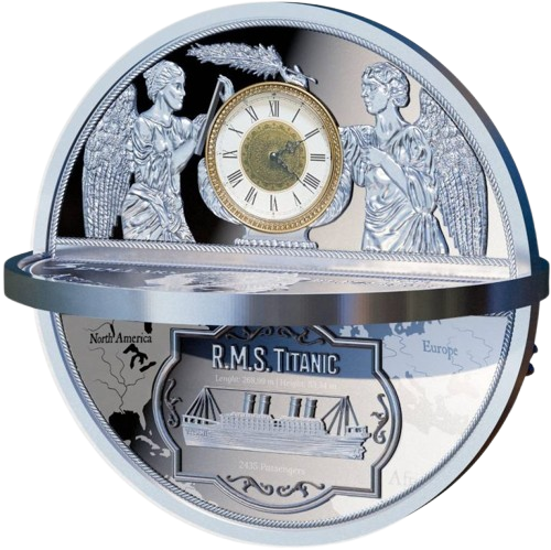 Articles: Silver Waves Capturing Ocean Beauty in Coins | Titanic 110th Anniversary 3D | 004