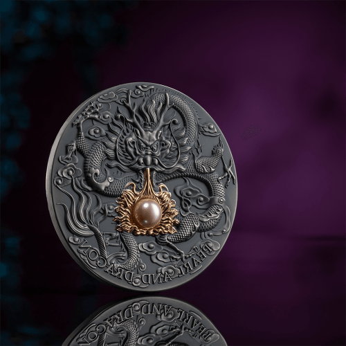 Articles: The Divine Pearls Series | Pink Pearl and Dragon | 001